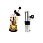 Prensa Francesa de Lujo 350 ml + Molino de Acero Inoxidable