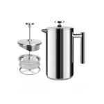 Prensa Francesa 600 ml Premium Silver
